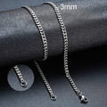 Twisted Rope Figaro Necklace