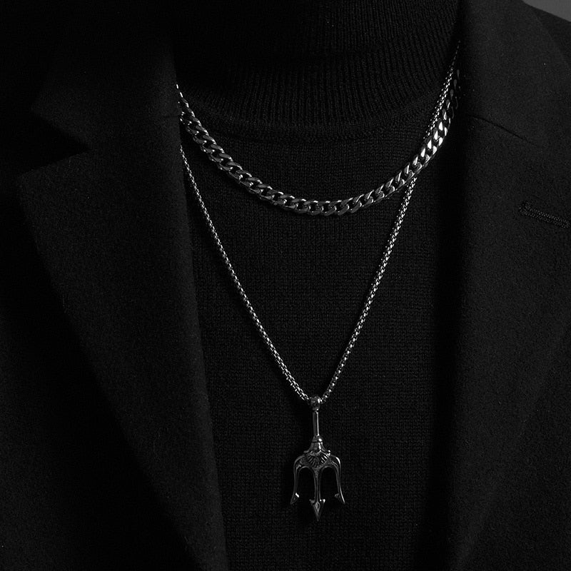 Twisted Rope Figaro Necklace