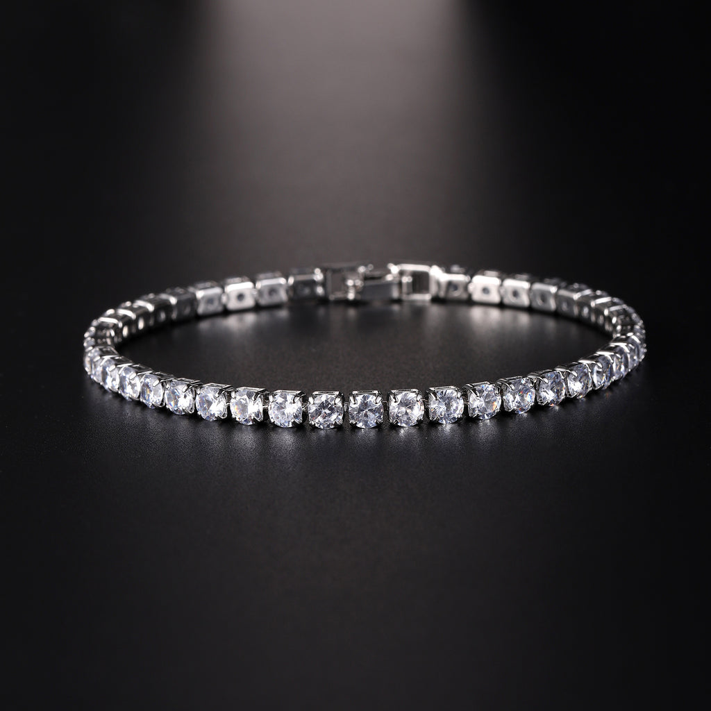Zircon Tennis Bracelet Set