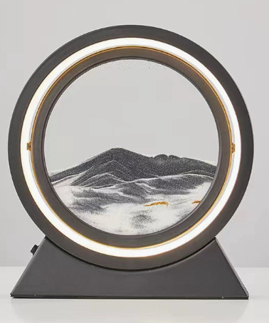 Sand Art Landscape Table Lamp