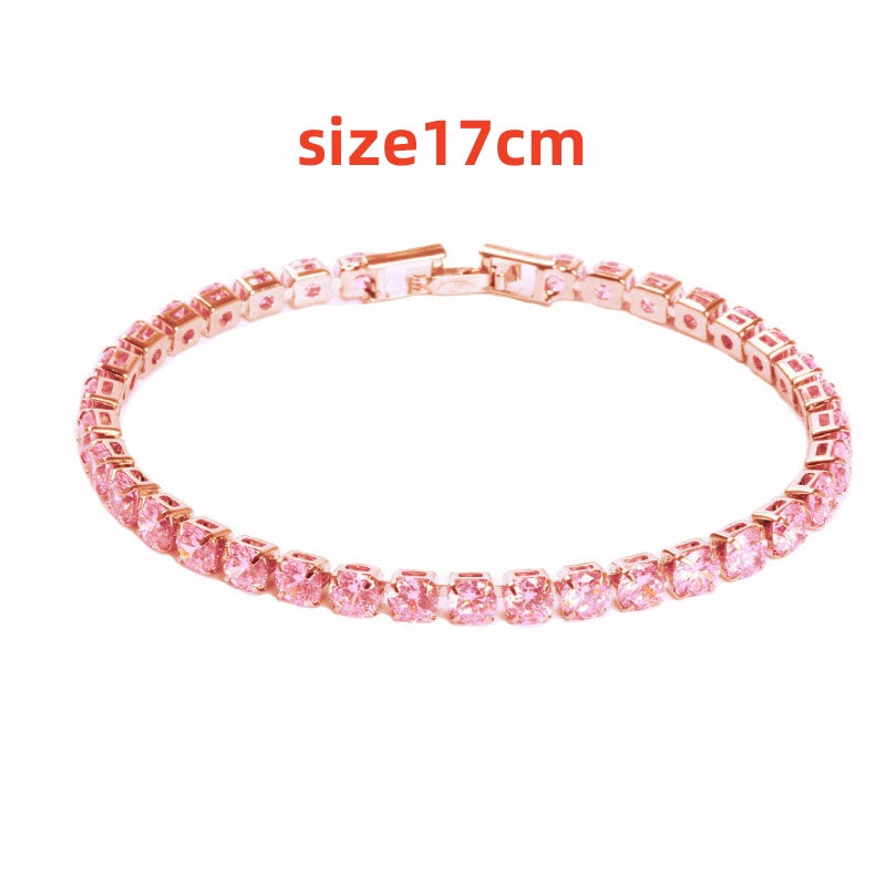 Zircon Tennis Bracelet Set