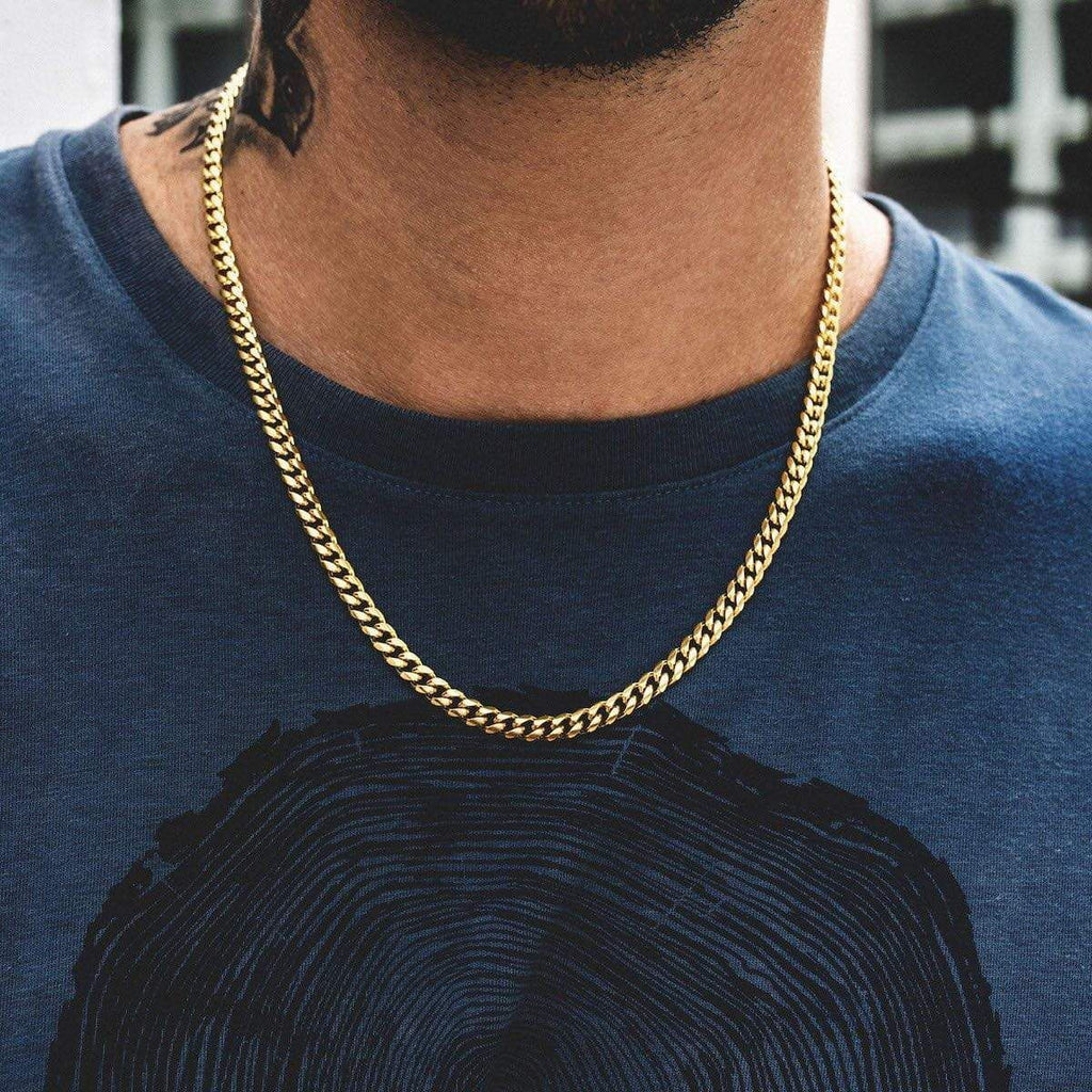 Twisted Rope Figaro Necklace
