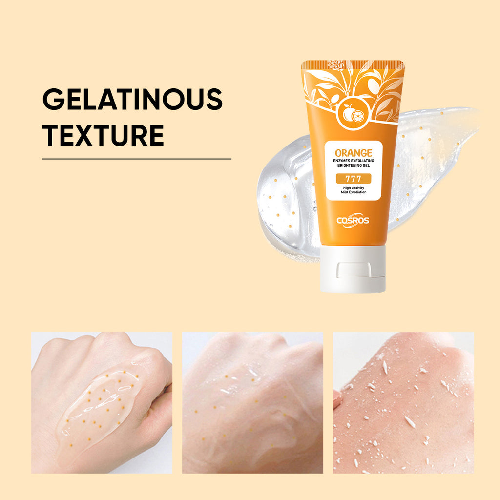 Orange Exfoliating Gel for Skin Care