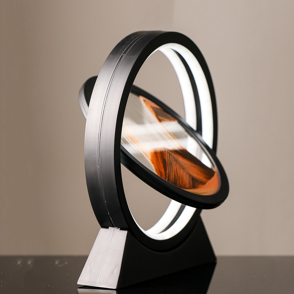 Sand Art Landscape Table Lamp