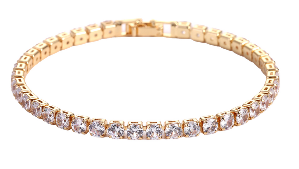Zircon Tennis Bracelet Set