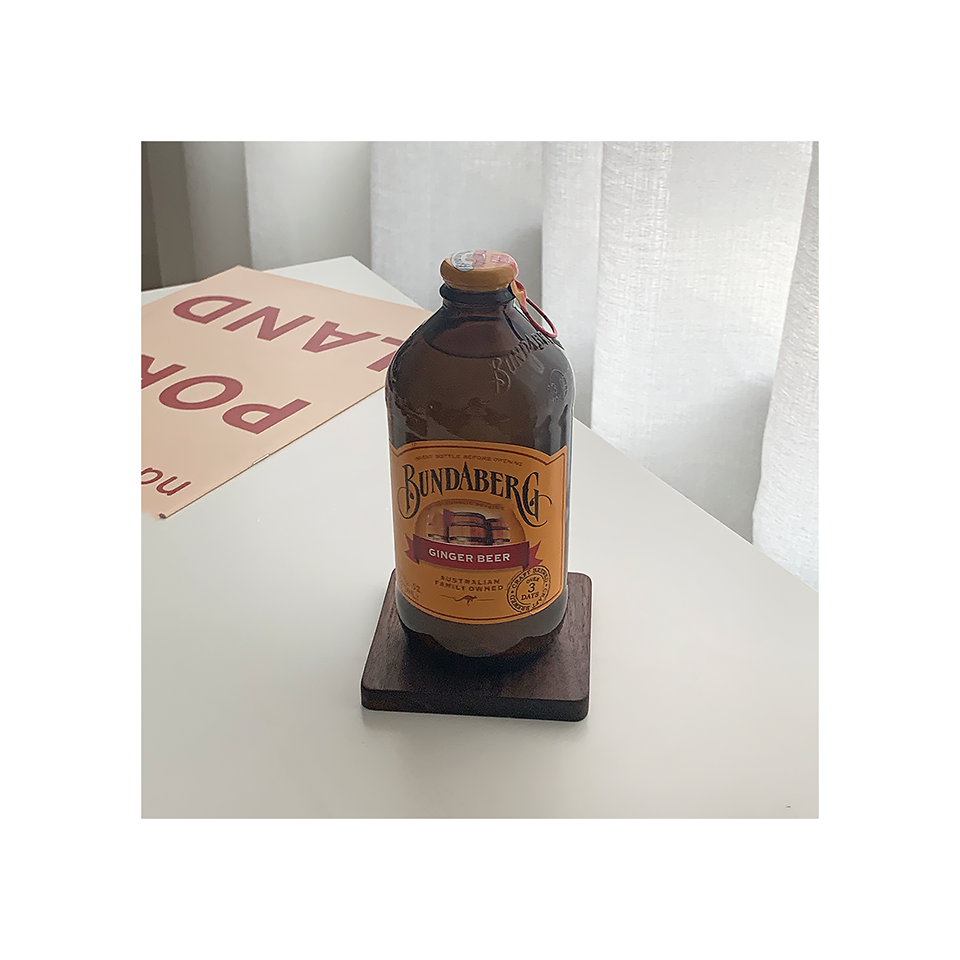 Japanese Walnut Insulated Wooden Coaster