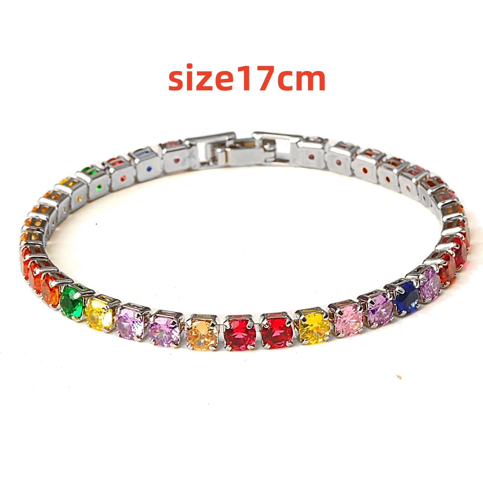 Zircon Tennis Bracelet Set